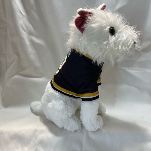 Pawkey Dogs Bark-Andre white plush dog - Picture 8 of 8